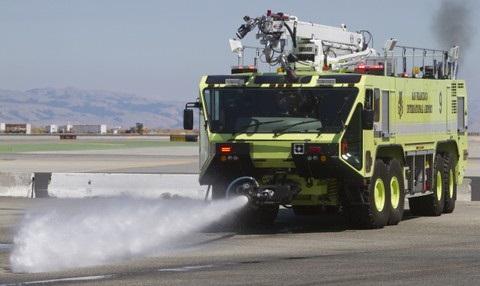 SFO Airport Firefighting Vehicle