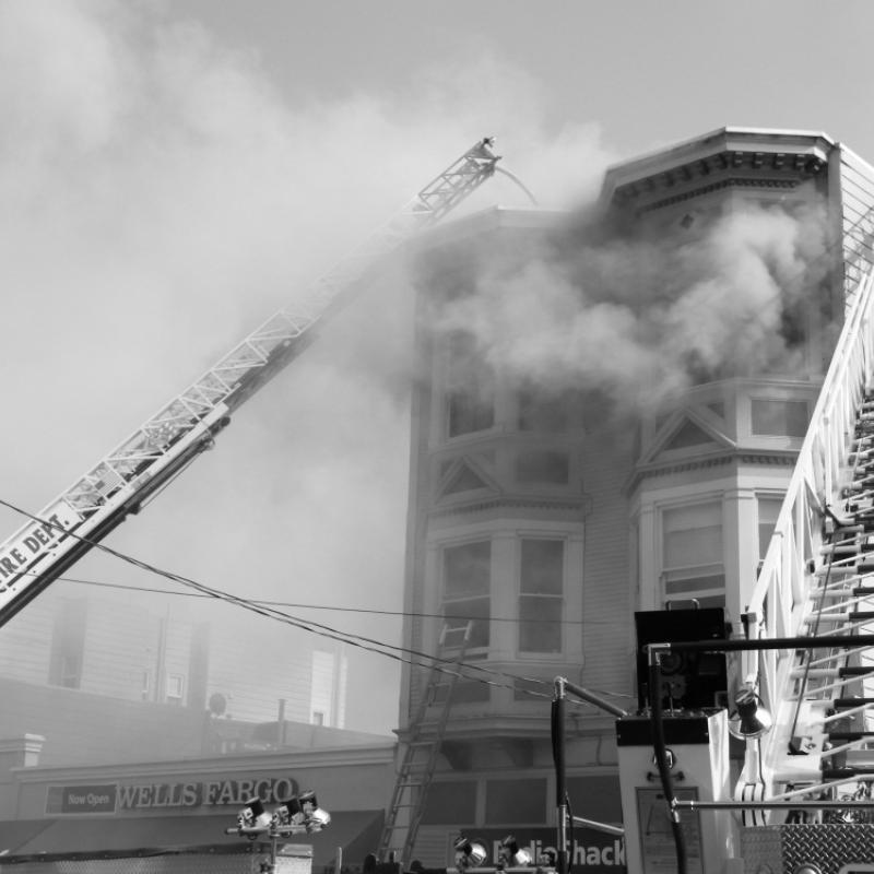 24th St Noe Valley Fire