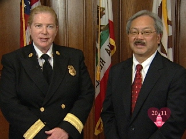Chief Hayes-White & Mayor Lee