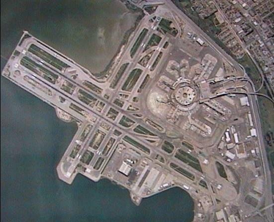 SFO Arial View