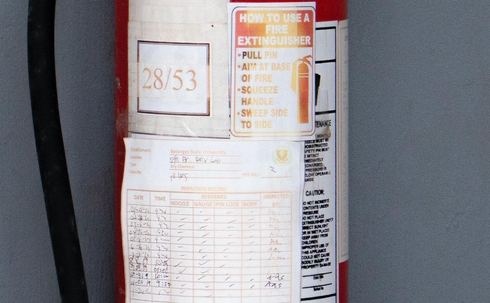 extinguisher