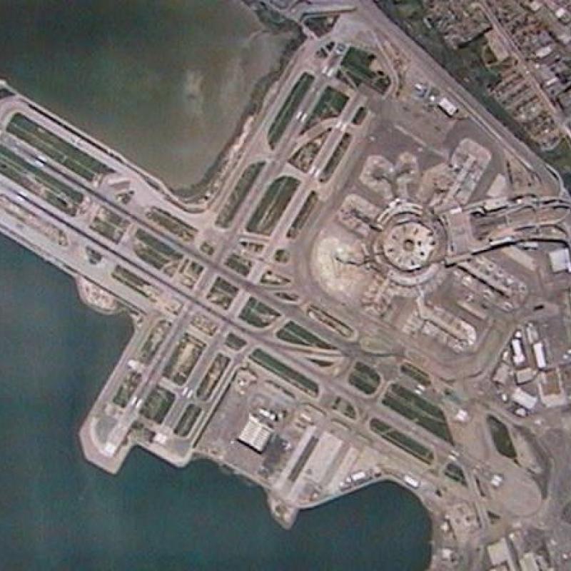 SFO Arial View