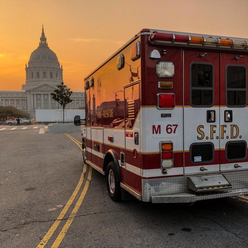 City Hall Ambulance